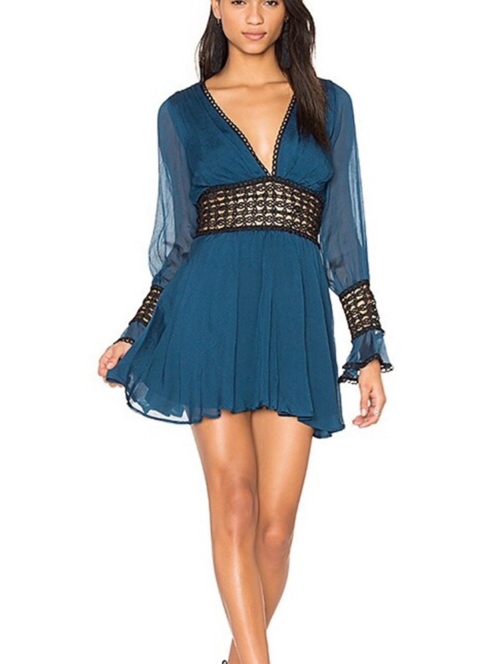 For Love & Lemons Celine Mini Dress